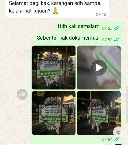 Pengiriman Papan Bunga Selamat Jakarta Convention Center
