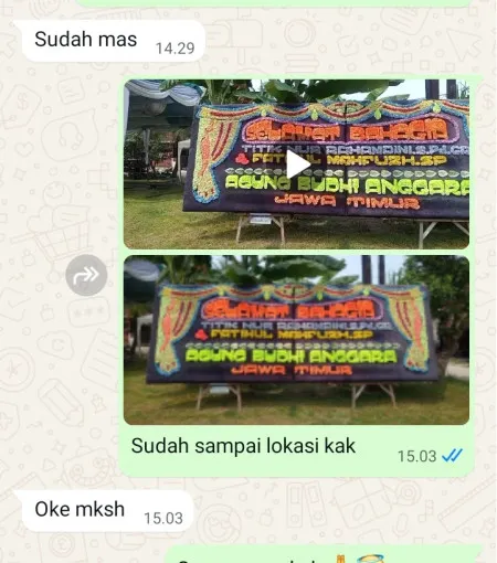 Pengiriman Papan Bunga Jakarta Convention Center