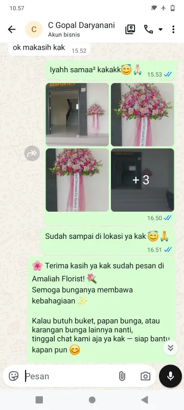Pengiriman Karangan Bunga Jakarta Convention Center